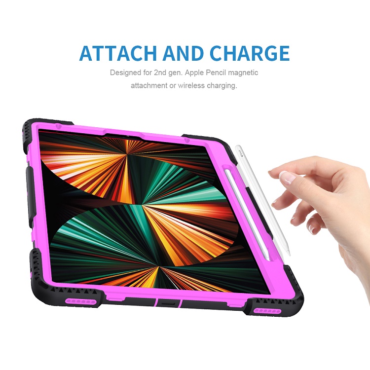 Cover for 12.9 ipad tablet case built-in kickstand for iPad case pro 12.9 inch