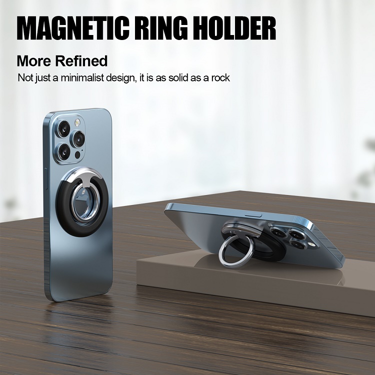 Factory Free Sample Magnetic Custom Expanding Tiktok Stand Cell Phone Holder Mobile Phone Accessories Ring Grip Stand for iPhone