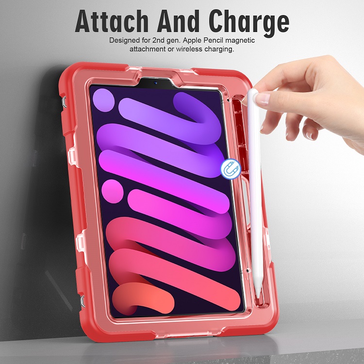 Durable case for ipad mini 6 case transparent PC back cover for ipad mini 6 case 8.3 inch tablet