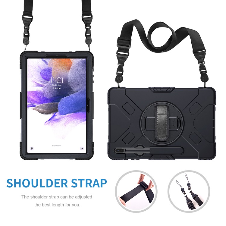 Case for Samsung galaxy tab S7 FE SM-T730/T736 12.4" inch anti drop protective shockproof rugged tablet cover