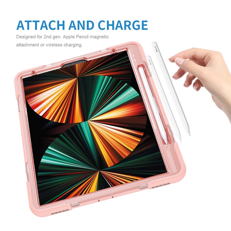 Soft Silicone Transparent Frosted Back Cover Shell Case For New iPad 5th Generation Case for iPad pro 12.9 inch cover