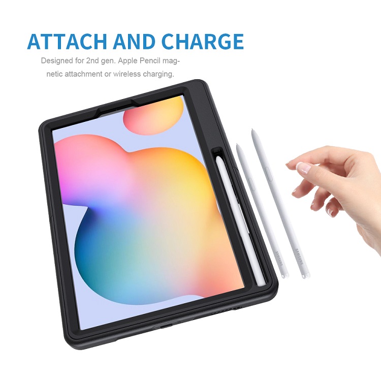 TPU Tablet Case Eco-friendly 360 Degree Rotation Kickstand PC for Samsung Galaxy Tab S6 Lite Case Cover for 10.4 Inch