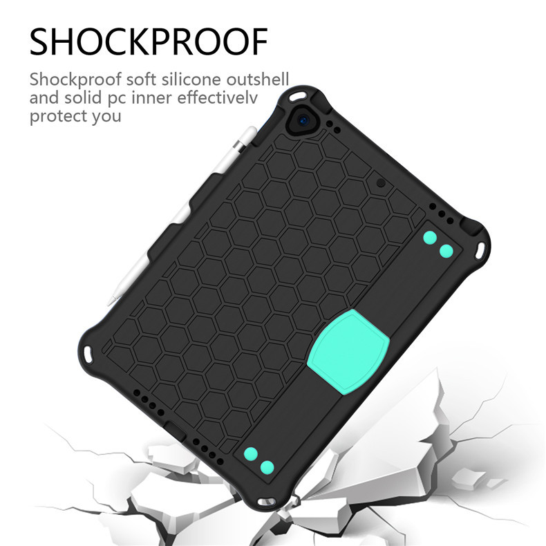 Amazon Hot Sale Waterproof Heavy Duty Tablet Case For iPad 8 Generation 10.2 Case With Hand Strap