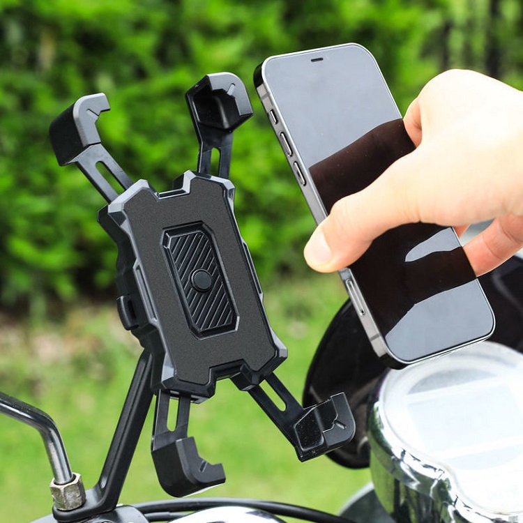 Universal cycling car shockproof navigation bracket cell phone holder for motorcycle bicycle mobile phone holder