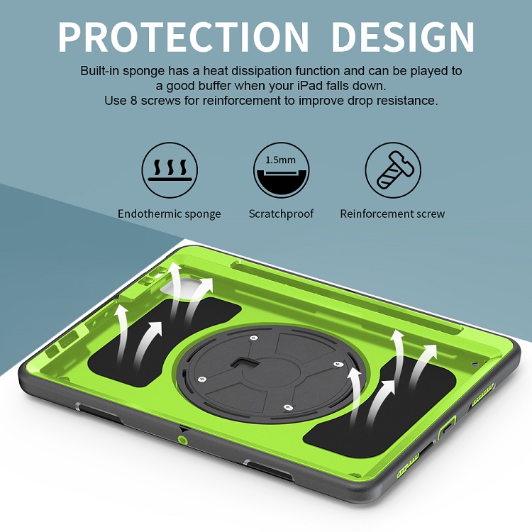 For ipad air 4 back cover air 5th generation rugged tablet case for ipad air 4 5 10.9 smart tablet covers for girls