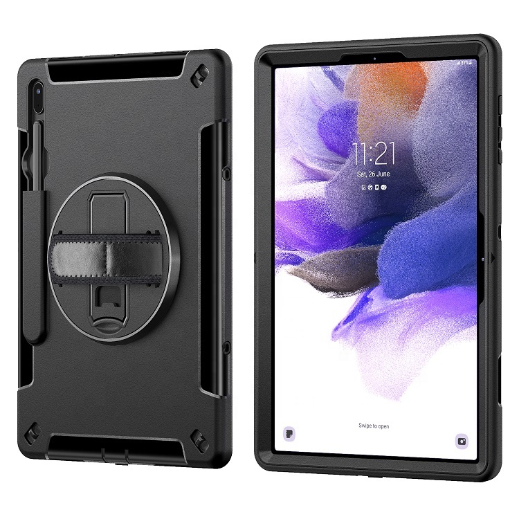 Galaxy tab S7 FE case for Samsung tab S7 FE 12.4 inch T730 T736 shockproof case cover Miesherk custom