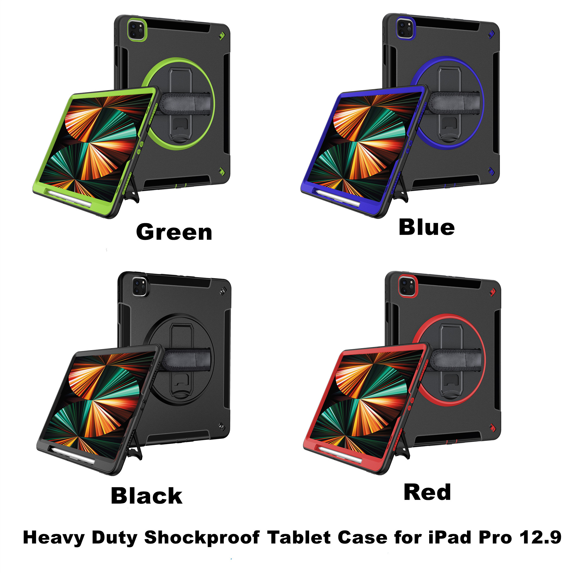 ODM smart custom shockproof case for ipad pro 11/12.9 inch 5th 2021 case cover