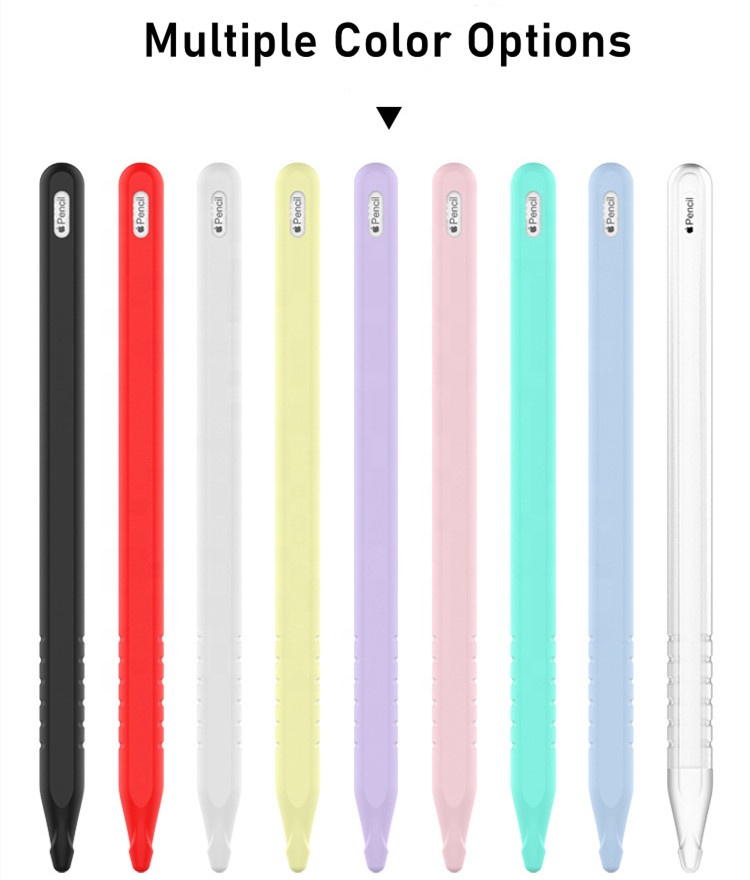 Protective Cover Nib Stylus Silicone Pen Cover for ipad pencil case cover for Apple Pencil 2 Case for apple pencil case