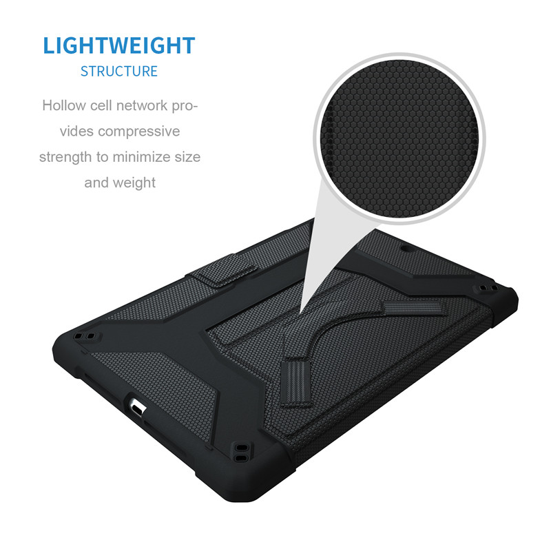 Miesherk KTZ anti shock smart flat protective shell with pen holder rubber tablet casing for iPad 9.7 inch