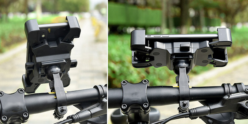 Universal cycling car shockproof navigation bracket cell phone holder for motorcycle bicycle mobile phone holder