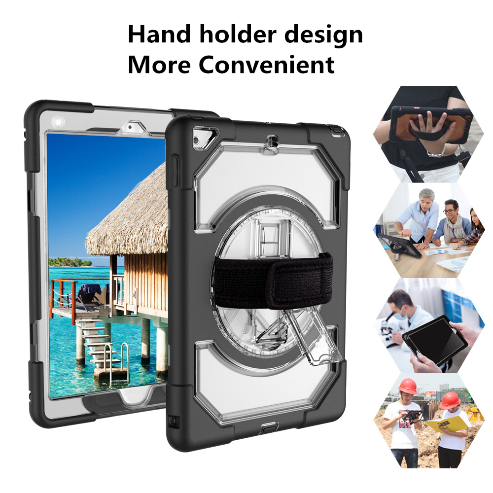 10.5 Inch Tablet Case 360 Degree Rotation Kickstand Universal Tablet Cover for iPad Air 3 Pro 10.5 cover
