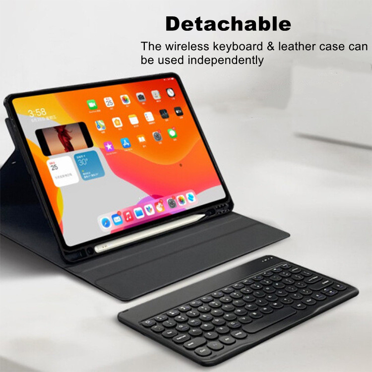 For Apple ipad air 2 pro 10.5/10.2 inch 8th generation wireless keyboard case for ipad pro 11