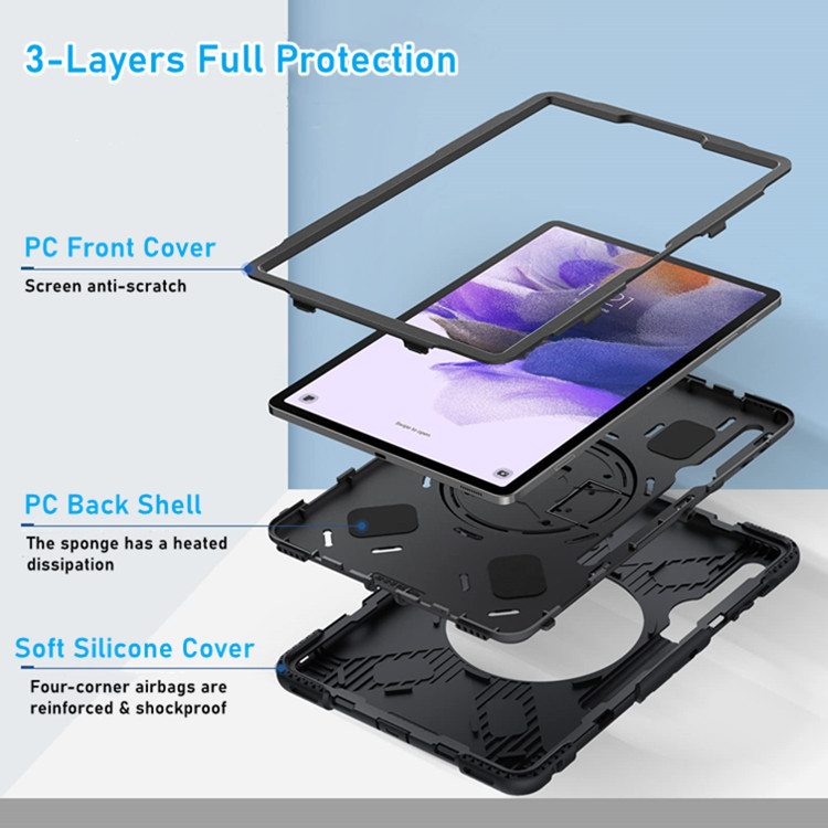 Pu tablet case for samsung galaxy tab s6 lite tab cover tablet galaxy a8 10.5 case for samsung s7 fe tablet case