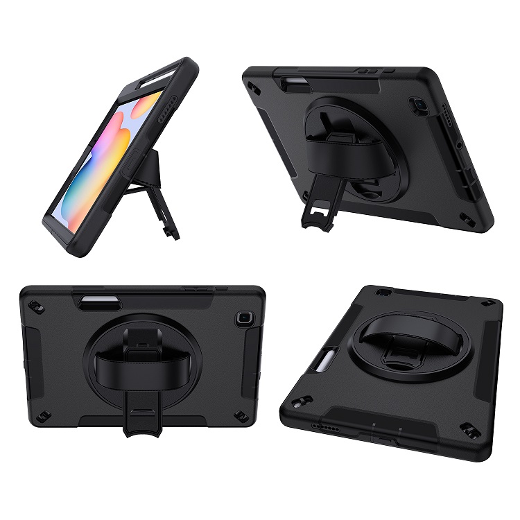 TPU Tablet Case Eco-friendly 360 Degree Rotation Kickstand PC for Samsung Galaxy Tab S6 Lite Case Cover for 10.4 Inch