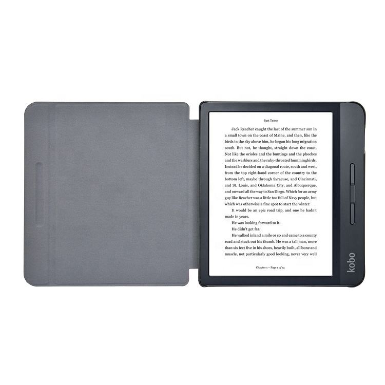 Ultra Slim Leather Folio Protective Smart Flip Tablet Case for KOBO 6 inch 2019 e-Reader Cover