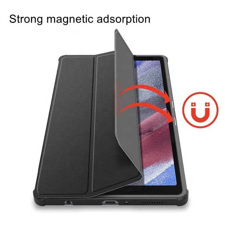 Hybrid Slim Case for Samsung Galaxy Tab S7 11'' SM-P610/P615 with S Pen Holder, Shockproof Cover with Transparent Back Shell