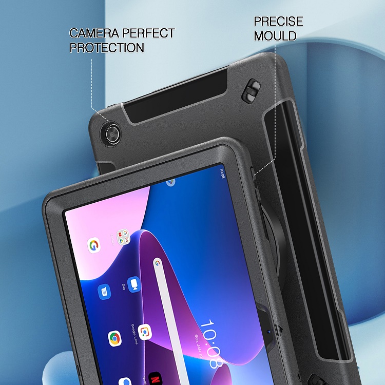 tab cover hybrid tablet case for lenovo tablet kids case tablet back cover for lenovo m10 plus 3rd gen 10.6 inch case