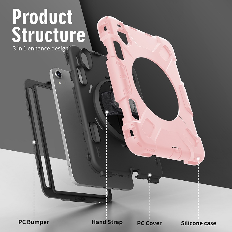 For iPad mini 6 case with screen protector smart stand OEM tablet case for ipad mini6 8.3 inch