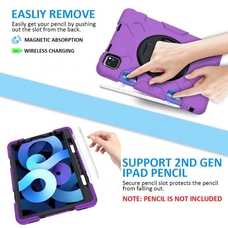 Anti Drop Heavy Duty Rugged Silicone Tablet PC Case for iPad Air 5 Case tablet cover for ipad air 4 10.9 cover