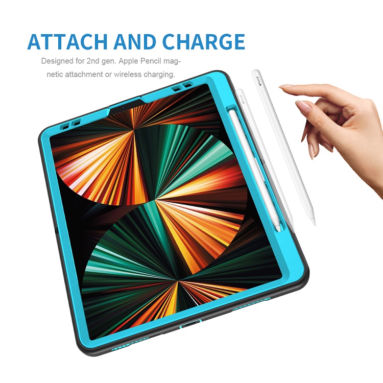 Pro 129 inch smart cover shockproof tablet shell custom silicone tablet case for iPad Pro 12.9 4th/5th Generation