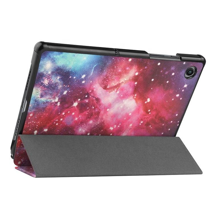 case for Samsung galaxy tab A8 10.5 inch cover 2022 SM-X200 SM-X205 flip tri-fold stand tablet cover