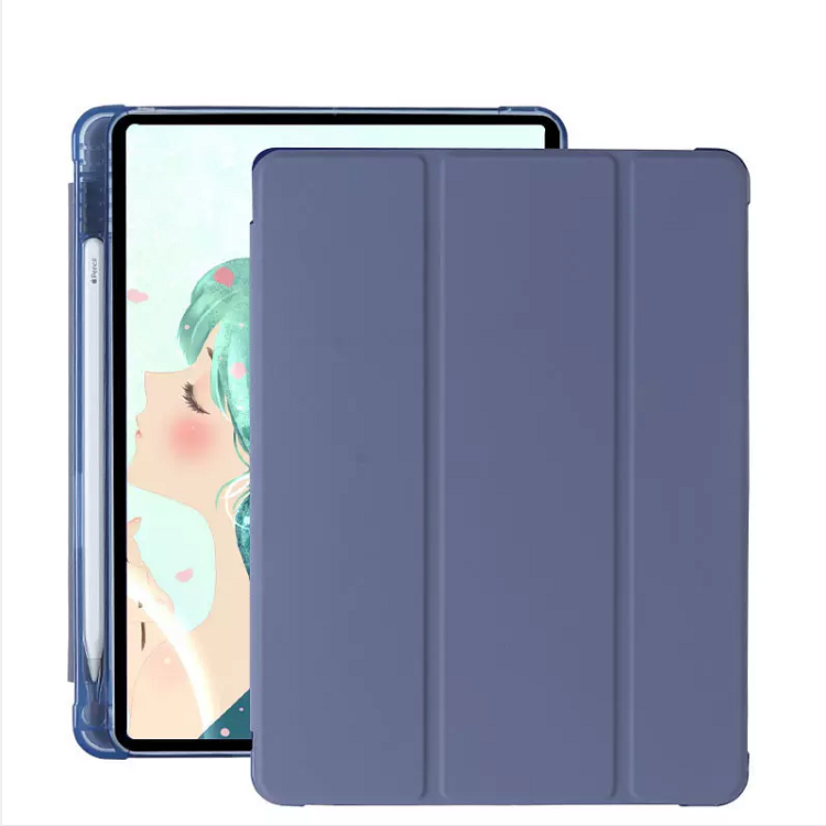 Brand New foldable smart stand tablet case for apple ipad pro 5th generation case