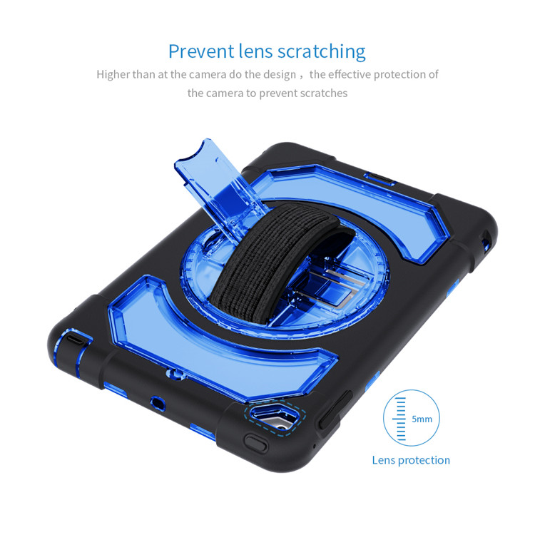 7.9 Inch Shockproof Soft Silicone Tablet Case For iPad Mini 5 With Kickstand