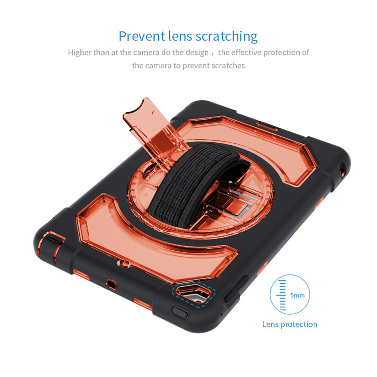Heavy Duty PC Silicone Case For iPad Mini 5 2019 Shockproof Anti-drop Explosion Proof Tablet Case