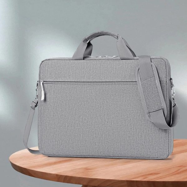 Computer bag notebook bag thick shoulder bag large-capacity handbag men and women suitable for Apple Huawei Lenovo-001