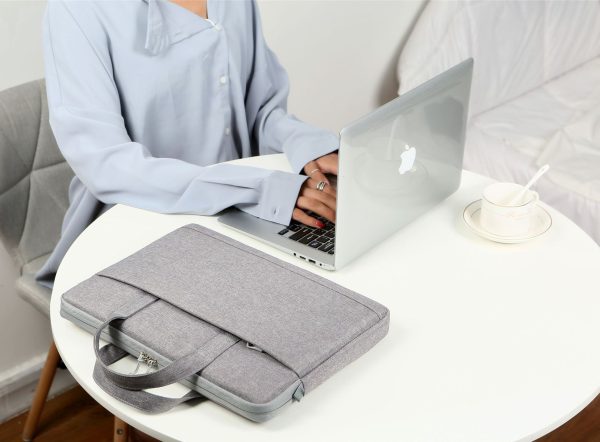 15.6 Inch 14.1 Inch Waterproof Hand Shoulder Strap Anti Scratch Computer Laptop Sleeve Case Laptop Bag For women men-003