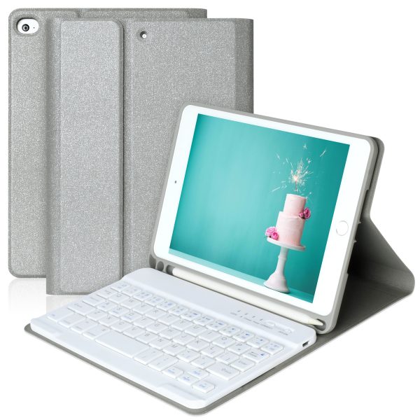 Kickstand PU leather Bluetooth keyboard case for ipad 10th gen 10.9 inch 2022 tablet case-005