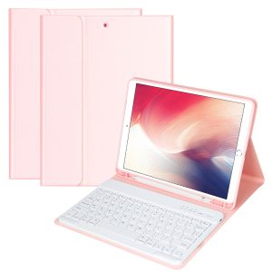 Kickstand PU leather Bluetooth keyboard case for ipad 10th gen 10.9 inch 2022 tablet case-007