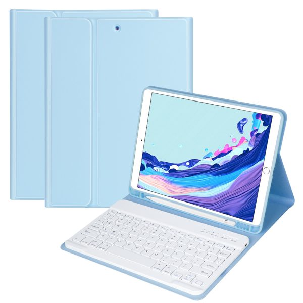 Kickstand PU leather Bluetooth keyboard case for ipad 10th gen 10.9 inch 2022 tablet case-008