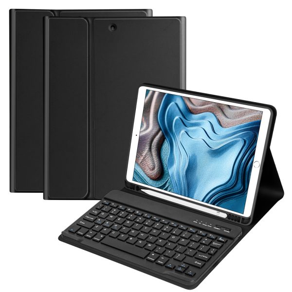 Kickstand PU leather Bluetooth keyboard case for ipad 10th gen 10.9 inch 2022 tablet case-010