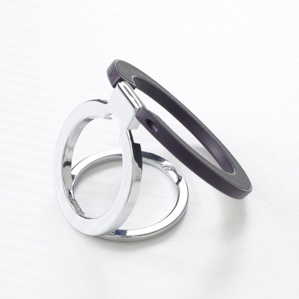 2023 new custom logo for magsafe aluminum alloy mobile phone finger grip ring holder magnetic phone ring holder-006