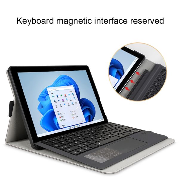[ Foldable Kickstand ] Breathable 4 Corner Shockproof Leather keyboard Tablet Case For Microsoft Surface pro 9 8-002-1