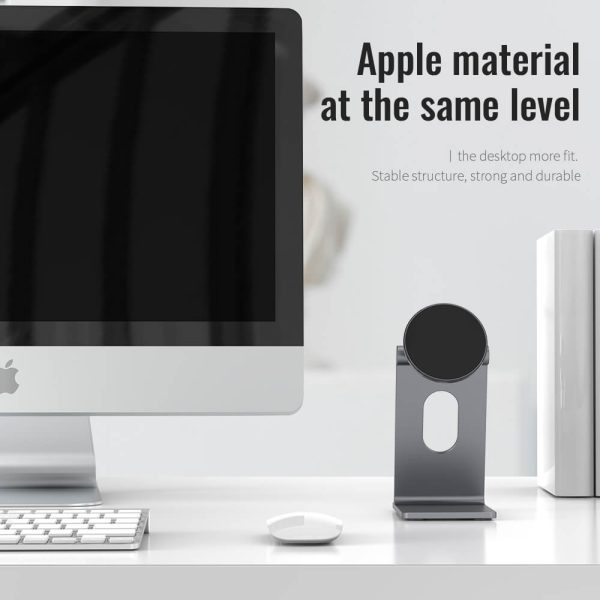 Suitable for Apple magsafe desktop magnetic holder iphone14 aluminum alloy magnetic mobile phone holder-6