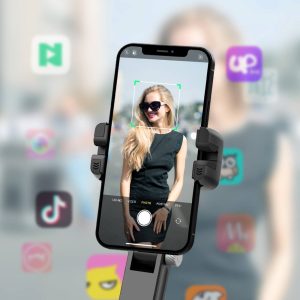 Mobile phone stabilizer, selfie stick, panoramic follow-up, anti-shake selfie stick, handheld pan/tilt stabilizer, live streaming artifact-25