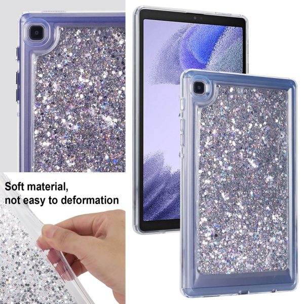 Applicable samsung tablet case s7/s8/t870/x700 back case s7 acrylic anti-bending glitter style-003