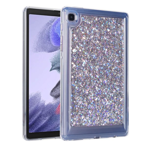 Applicable samsung tablet case s7/s8/t870/x700 back case s7 acrylic anti-bending glitter style-005