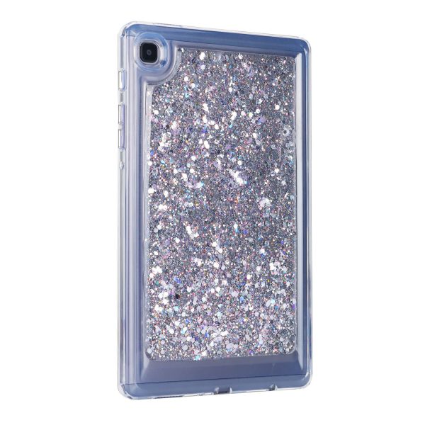 Applicable samsung tablet case s7/s8/t870/x700 back case s7 acrylic anti-bending glitter style-006