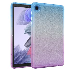 Suitable for Samsung Tab A7 Lite protective case T225 tablet A7 10.4-inch glitter female transparent soft case-10