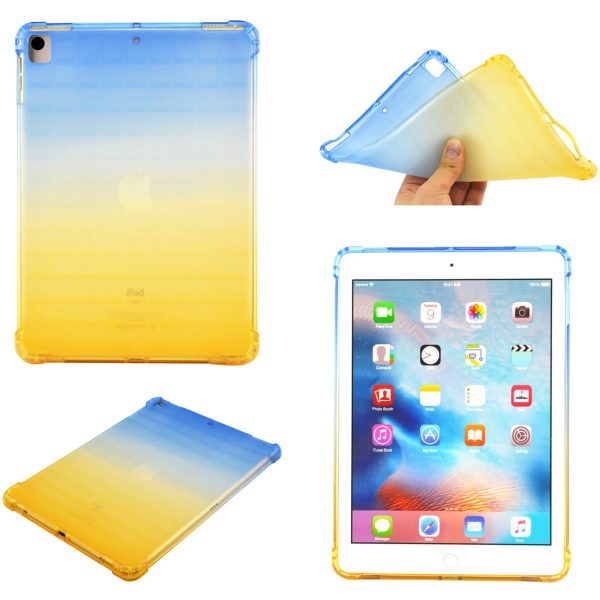 Popular transparent suitable ipad10.2 gradient protective case mini12345 all-inclusive ipad9.7 tablet case-02