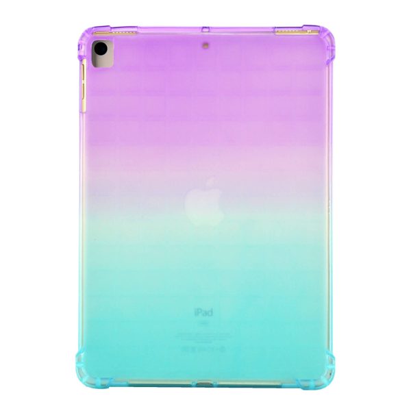 Popular transparent suitable ipad10.2 gradient protective case mini12345 all-inclusive ipad9.7 tablet case-05