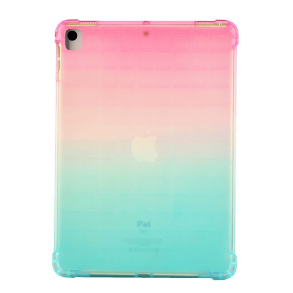 Popular transparent suitable ipad10.2 gradient protective case mini12345 all-inclusive ipad9.7 tablet case-08