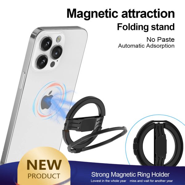 Silicone Finger Strap Ring For Magsafe Magnetic Ring Phone Holder For Mobile Phone Ring Holder Stand-08