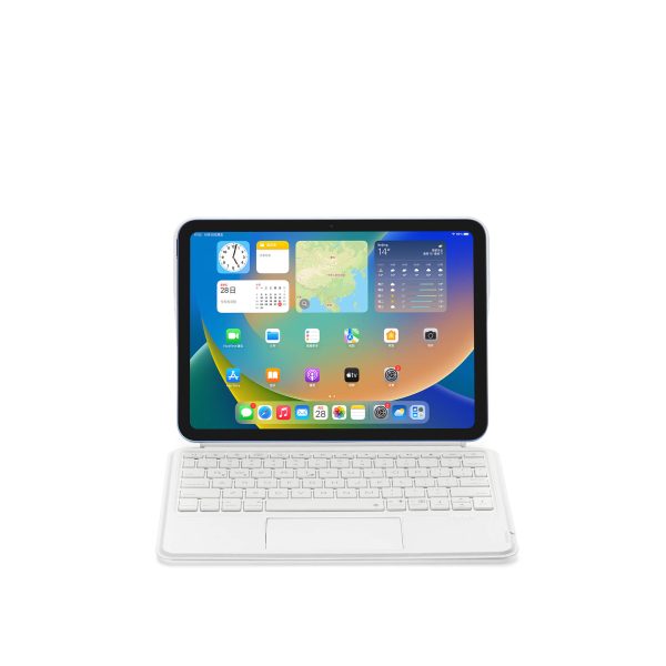 2022 iPad 10th Generation 10.9-inch Reversible Magic Control with Touch Backlight Bluetooth Keyboard Case-13