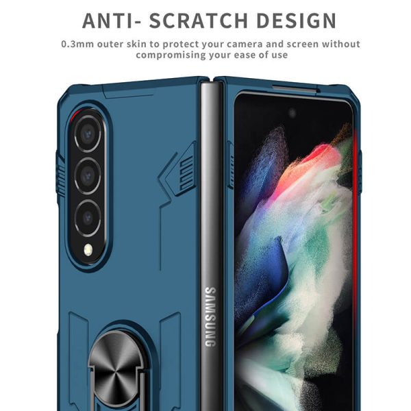 Samsung GalaxyZ Fold5 folding screen all-inclusive stand mobile phone case hot-selling anti-fall mobile phone case-004