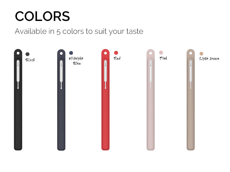 Apple stylus ipad10 pencil1/2 pen set capacitive pen silicone pen holder magnetic ipad pen slot-06