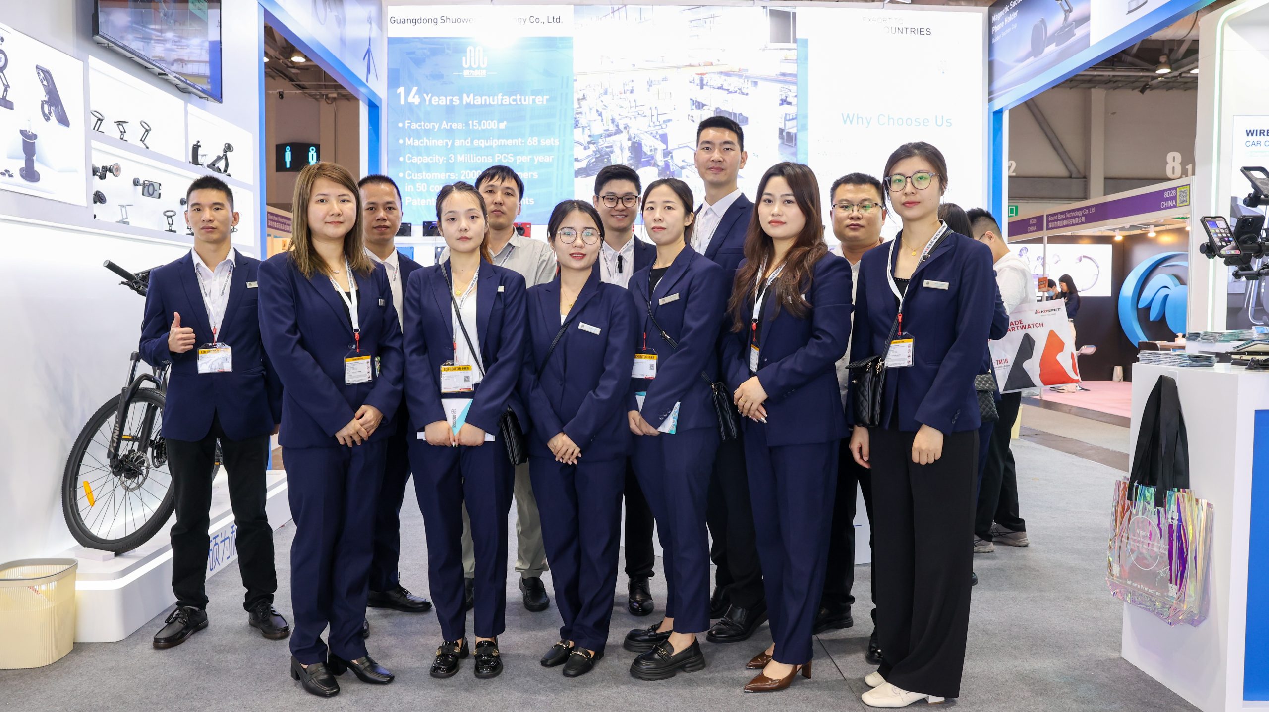 Guangdong Shuowei Technology Co., Ltd. Shines at the Global Sources Consumer Electronics Show in Hong Kong